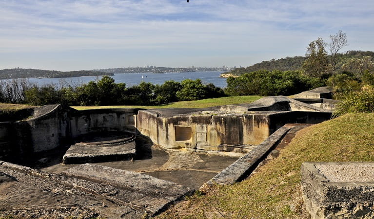 Georges Head military complex, part of Sydney's former coastal defence system. Photo: Kevin McGrath &copy; OEH